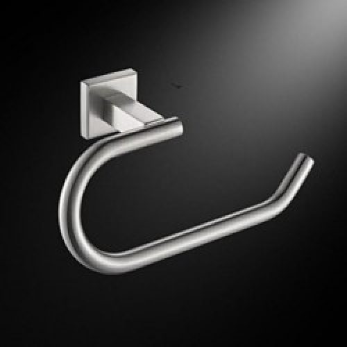 Anneau porte-serviettes de style contemporain avec fixation murale