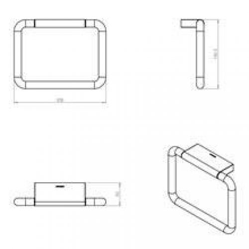 Anneau porte-serviettes project COSMIC