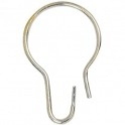 Anneau rideaux de douche – laiton chromé – Pellet ASC