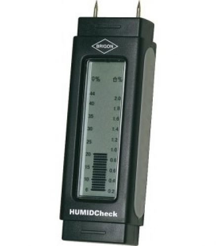 Appareil de mesure d’humidite pour humidite de construction et de bois Clip, piles et pochette inclus