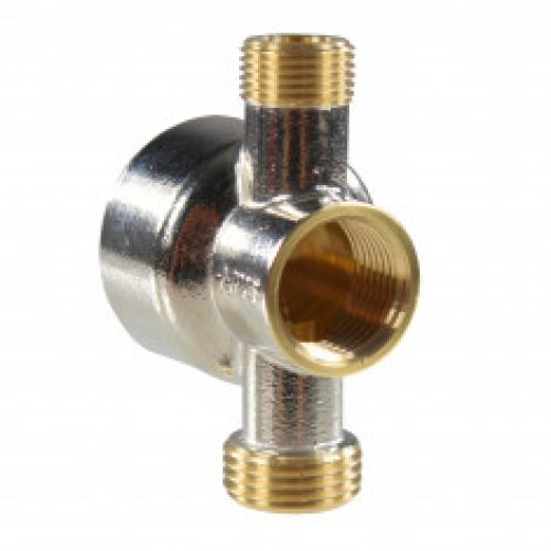 Applique Machine à Laver Duo Mâle 1/2&Prime; Mâle 3/8&Prime;- Piquage Femelle 1/2&Prime;