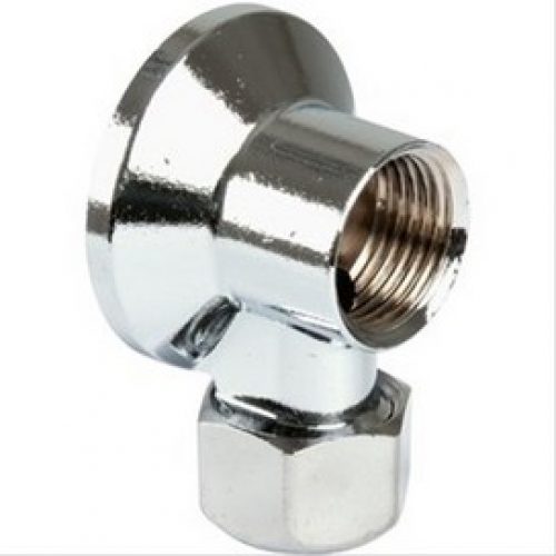 Applique murale en laiton bicône F1/2 » pour tube Ø14