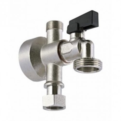 Applique piquage jupe haute – avec robinet machine à laver