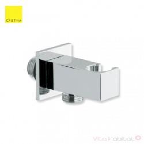 Applique prise d’eau murale pour douchette QUADRI – CRISTINA ONDYNA QD64051