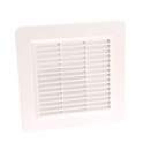 Applique PVC avec moustiquaire : Carrée 246×246, blanche