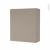 Armoire De Salle De Bains Rangement Haut Ginko Taupe 1 Porte Cotes Decors L60 X H70 X P27 Cm