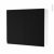 Armoire De Salle De Bains Rangement Haut Ipoma Noir Mat 2 Portes Cotes Blancs L80 X H70 X P27 Cm