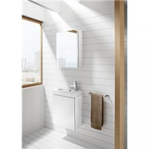 Armoire de toilette blanche Mini Roca