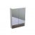 Armoire de Toilette Geberit Acanto Armoire Miroir Eclairage LED 2 Portes Chêne Mystique