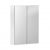 Armoire de Toilette Geberit Option Armoire Miroir Eclairage LED 2 Portes Blanc Mat