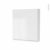 Armoire De Toilette Rangement Haut Ipoma Blanc Brillant 1 Porte Cotes Decors L60 X H70 X P17 Cm