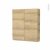 Armoire De Toilette Rangement Haut Ipoma Chene Naturel 2 Portes Cotes Decors L60 X H70 X P17 Cm