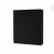 Armoire De Toilette Rangement Haut Ipoma Noir Mat 1 Porte Cotes Decors L60 X H70 X P17 Cm