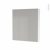 Armoire De Toilette Rangement Haut Ivia Gris 1 Porte Cotes Blancs L60 X H70 X P17 Cm