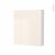 Armoire De Toilette Rangement Haut Keria Ivoire 1 Porte Cotes Blancs L60 X H70 X P17 Cm