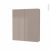 Armoire De Toilette Rangement Haut Keria Moka 2 Portes Cotes Decors L60 X H70 X P17 Cm