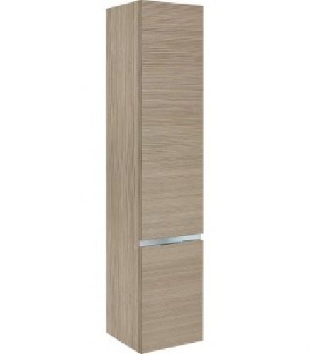 armoire haute, MBH 2 portes melèze marron clair, butée à gauche 350x1655x370mm