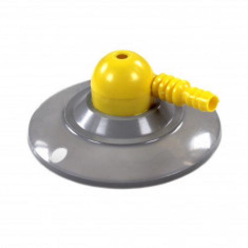 Arroseur soucoupe brochable arrosage Ø9.40m traineau polyprop-70m²