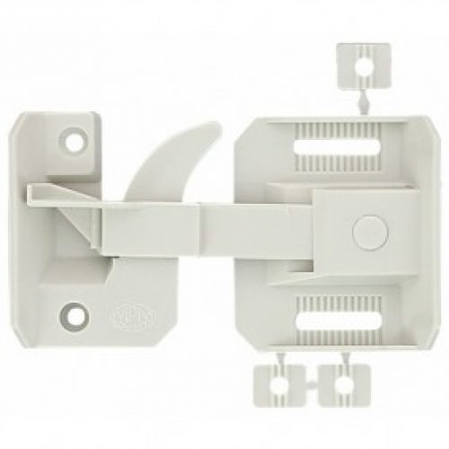 Arrêts de persiennes automatiques – blanc – 5 pièces – Pélican