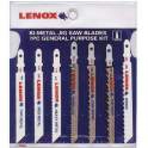 Assortiment 7 lames de scies sauteuses BIMÉTAL