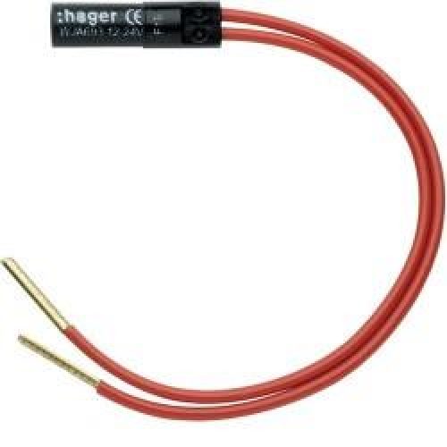 ateha Lampe 12-24V rouge HAGER WJA693