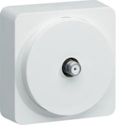 ateha Prise TV type F complet HAGER WJC259