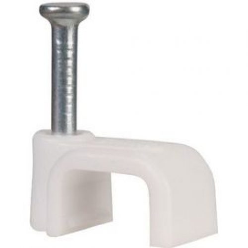 Attache fils câble rond Ø10mm max blanc vendu par 100