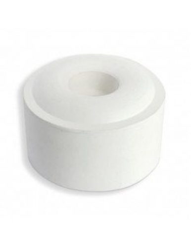 AVL – Butoir de sol caoutchouc blanc cylindrique – BB44025