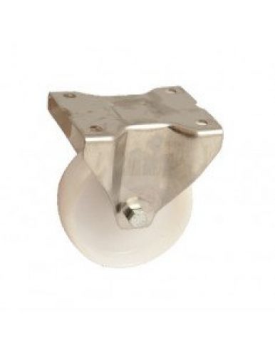 AVL – Roulette polyamide inox 125mm fixe –  890823