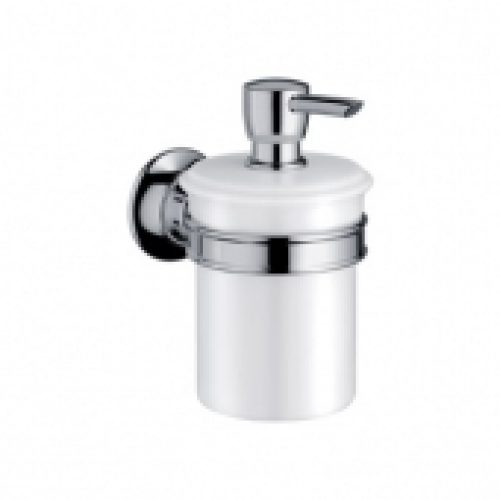 AXOR Montreux – Distributeur de savon polished nickel / white