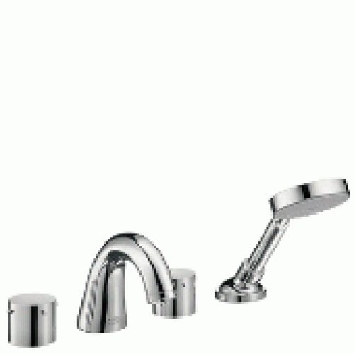 AXOR Starck – Robinetterie thermostatique 4 trous baignoire pour 2 sorties chrome