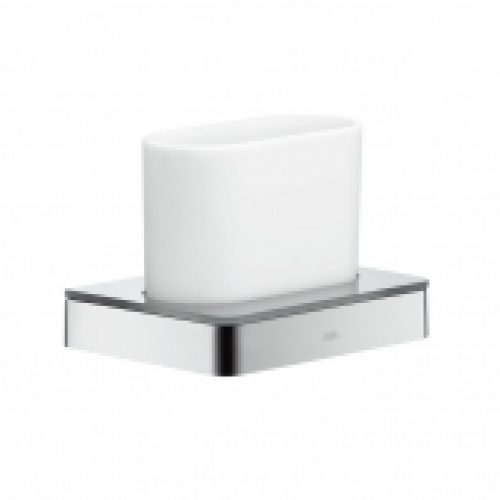 AXOR Universal – Porte-verre chrome / blanc