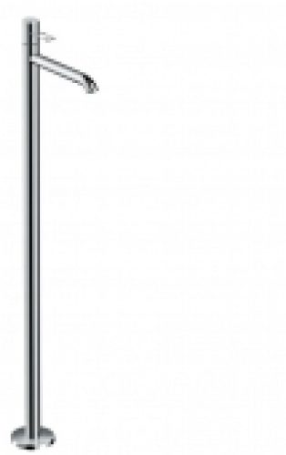 AXOR Uno – Mitigeur monocommande lavabo floor-mounted with projection 266 mm sans garniture de vidage laiton poli