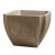 Bac à arbustes PALMEA Taupe – carré 70 x 70 x 55cm – 110L