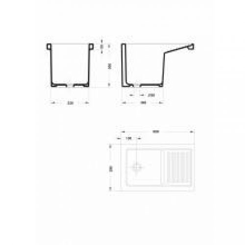 Bac à laver Burgos Gala