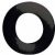 Bague de calage Ø14 mm épaisseur 3 mm en PVC noir – Boite de 50