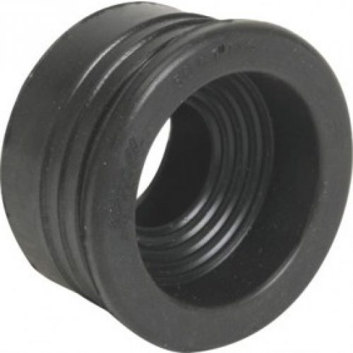 Bague filetée en élastomère pour coude pvc