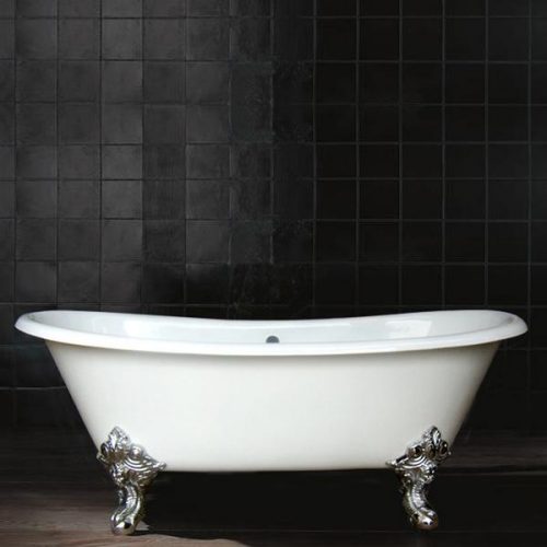 Baignoire ancienne en fonte BRADFORD Blanche
