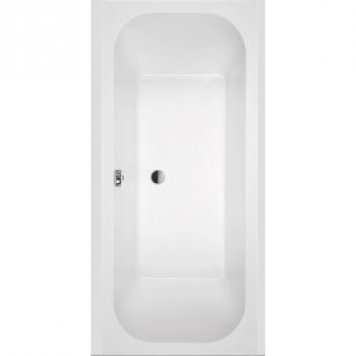 Baignoire avec vidage – position centrale – Frisbee