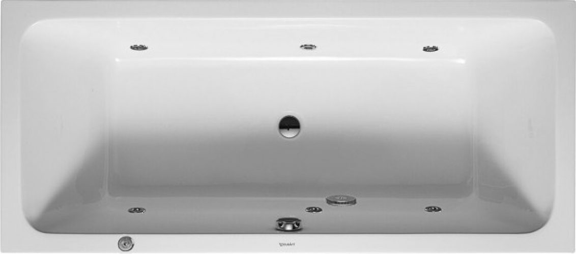 Baignoire Balneo 2 Places Duravit D-Code 1800x800mm