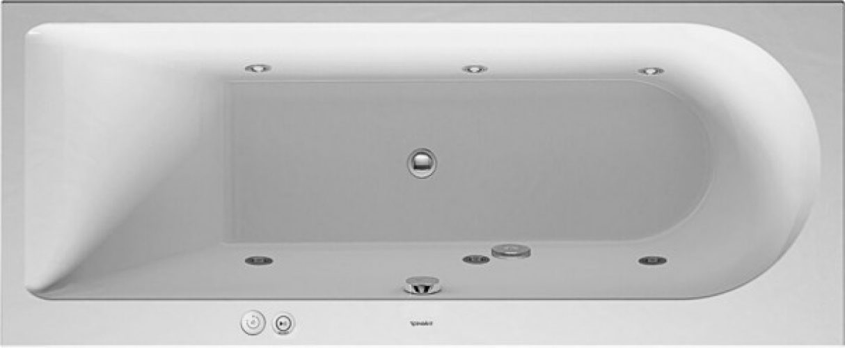 Baignoire Balnéo Duravit Darling New Rectangulaire 60240000