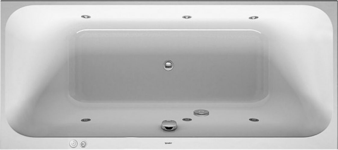 Baignoire Balnéo Duravit Happy D.2 Rectangulaire 60314000