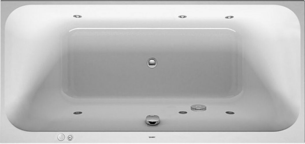 Baignoire Balnéo Duravit Happy D.2 Rectangulaire 60315000