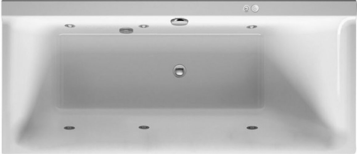 Baignoire Balnéo Duravit P3 Comforts Rectangulaire 60372000