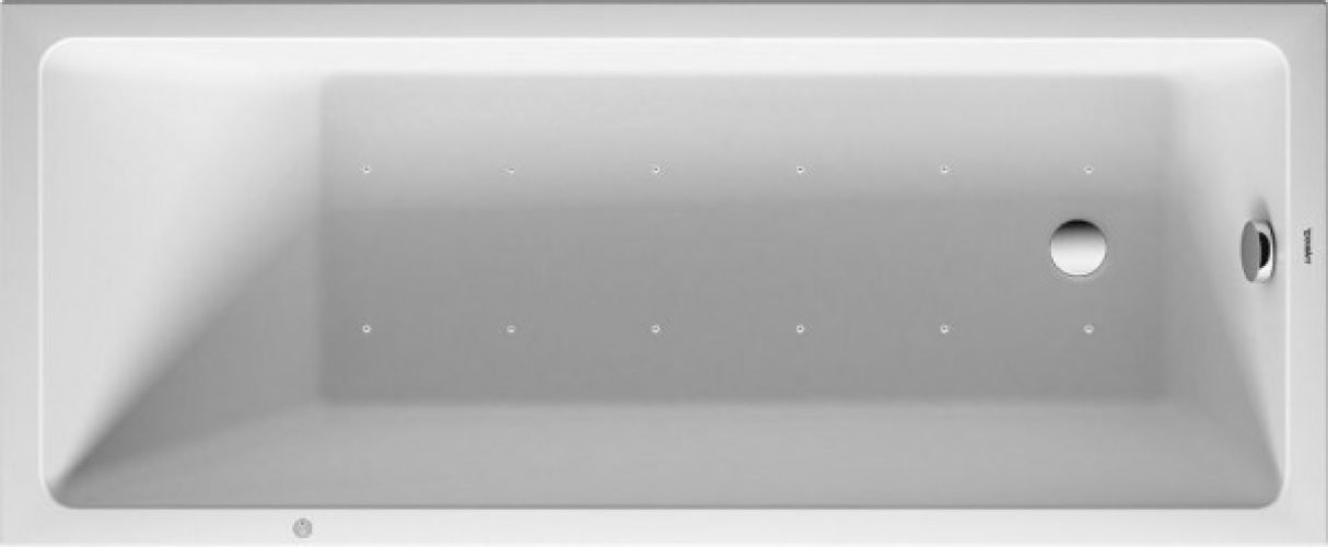 Baignoire Balnéo Duravit Vero Air 1700x700mm 760411000AS0000