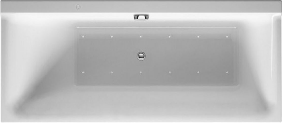 Baignoire Balnéo Rectangulaire Duravit P3 Comforts System Air 1600x700mm Blanc 760371000AS0000