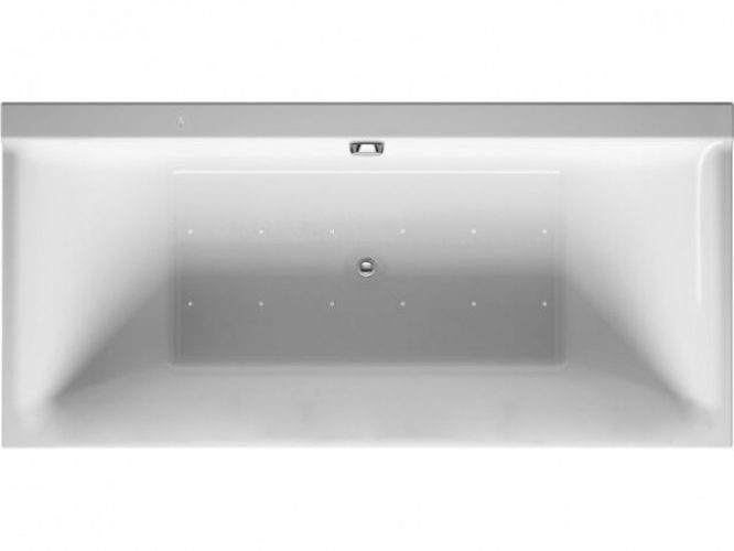 Baignoire Balnéo Rectangulaire Duravit P3 Comforts System Air 1800x800mm Blanc 760377000AS0000
