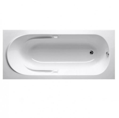 Baignoire Balnéo Rectangulaire Riho Future 800x800x1800mm Blanc