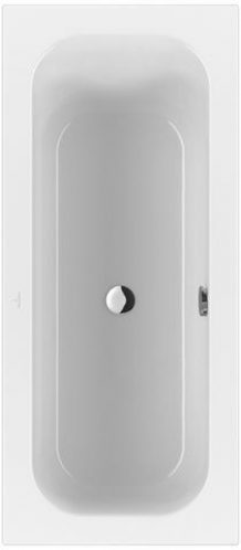 Baignoire Balnéo Villeroy et Boch Rectangulaire Loop&Friends 1600x700mm Blanc UAC167LFS2A1V