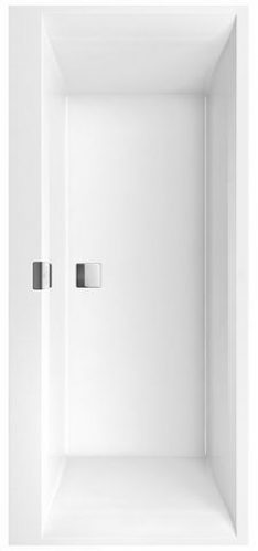Baignoire Balnéo Villeroy et Boch Rectangulaire Squaro Edge 12 1800x800mm Blanc UAC180SQE2A